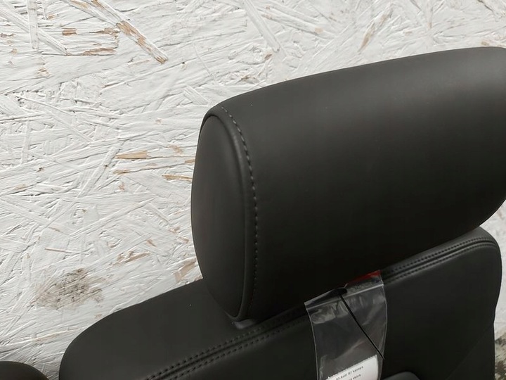 фото №8, Audi q7 1 i 4l диван зад задняя 3 iii ряд кожа isofix сиденье