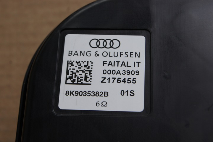 фото №9, Audi a5 озвучивание bang&olufsen 8t1035223a