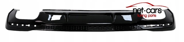 фото №8, Диффузор спойлер audi a4 b9 8w рестайлинг 20- наконечники чёрный sline s4