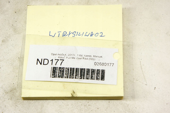 фото №6, Nd177 opel astra k 1.6d інжектор 55570012