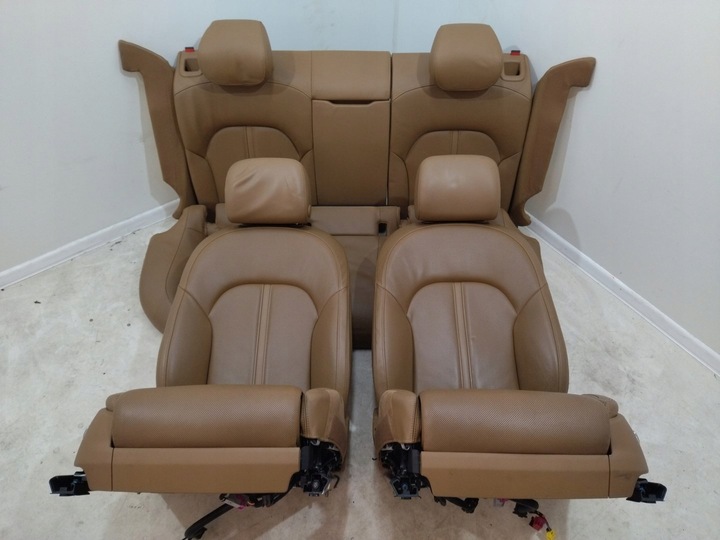 фото №5, Оббивка сидіння перед диван зад захист колонки вентиляція audi a7 2011-2018r