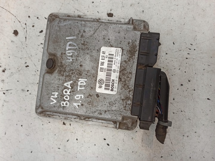 фото №1, Volkswagen bora 1.9 tdi компьютер двигателя 038906019am