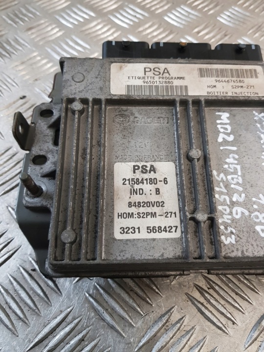 фото №9, Блок керування двигуном (ecu) 9650132880 9644674580 citroen xsara picasso 1.8b