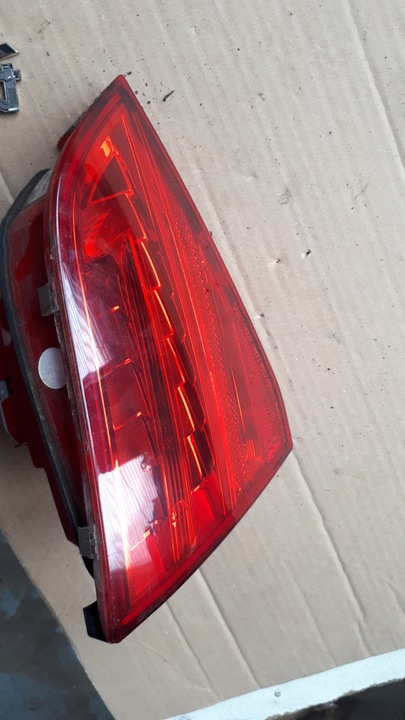 фото №14, A4 b8 s4 лампа led левая левый зад w крышка багажника универсал