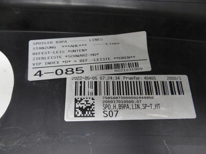 фото №15, Бампер заднее audi a4 b9 8w9 2019+ рестайлинг универсал 8w9807511s s-line