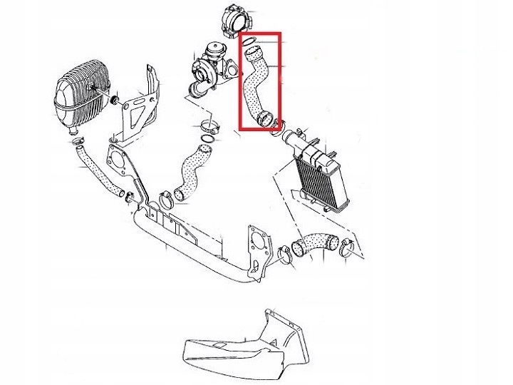 фото №11, Труба интеркулер 8e0145737f - audi a4 b7 2.0 tdi 04-07