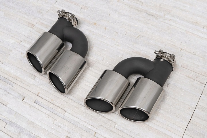 фото №8, Audi a7 4k8 2018+ наконечник вихлоп стайлінг na s7 комплект 2 szt