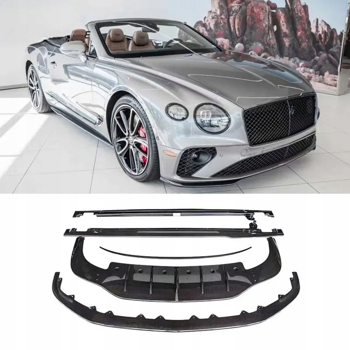 фото №1, Bentley continental gt 100th anniversary edition карбон накладка