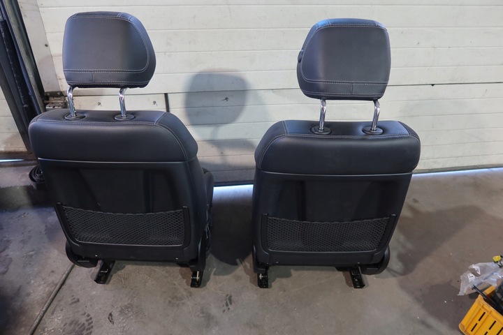 фото №7, Сиденья передние перед левый правый комплект w166 ml алькантара кожа электрика