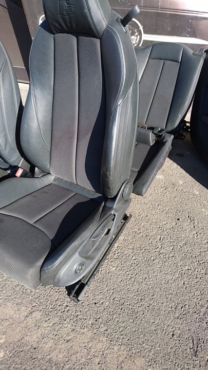 фото №10, Комплект сидінь сидіння диван обшивки audi tt 8s купе s-line