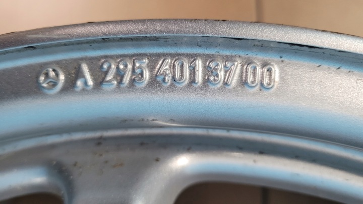 фото №15, Mercedes eqe w295 350+ 23r диск алюмінієвий диск a2954013700 8jx19h2 et45