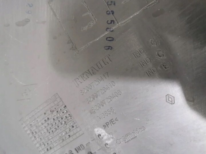 фото №13, Боковина дверь правый renault master iii 8200729417 оригинал адаптер !!!