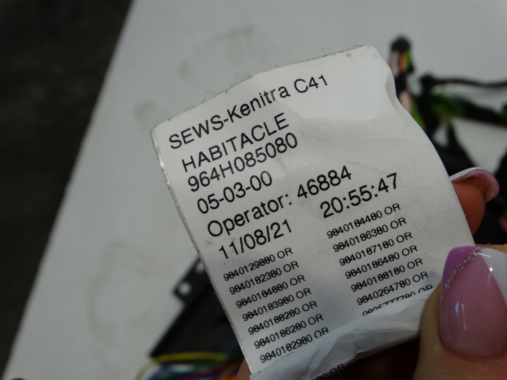 фото №10, Жгут установка интерьера citroen c4 iii 2020r.- 9840129880