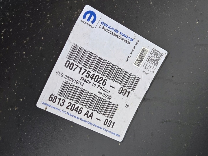 фото №14, Fiat 500 3d 2007-2020 заднє зад крило ліве 0071754026 новий оригінал