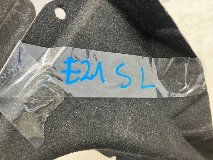 фото №6, Corolla e21 sedan обивка боковина багажника левый левая