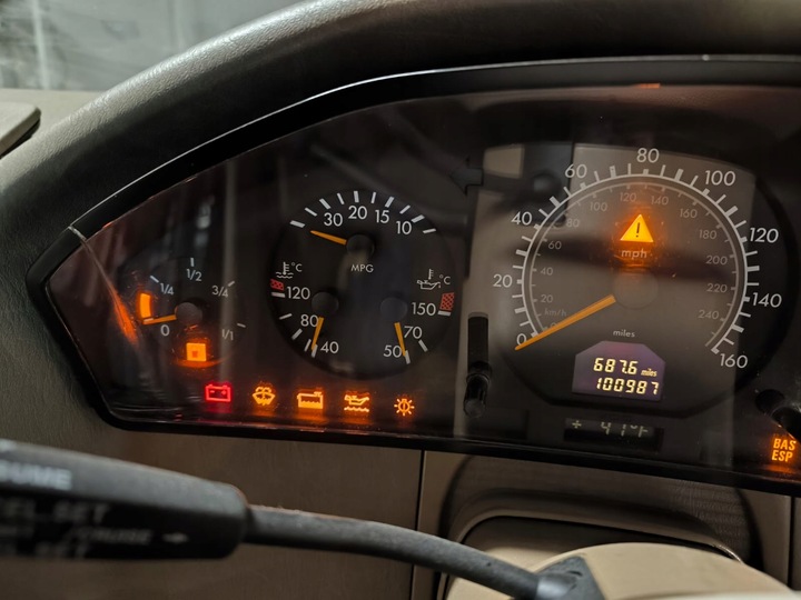 фото №16, Спидометр v8 po рестайлинг 4.2 5.0 mercedes r129 sl500 1294402911