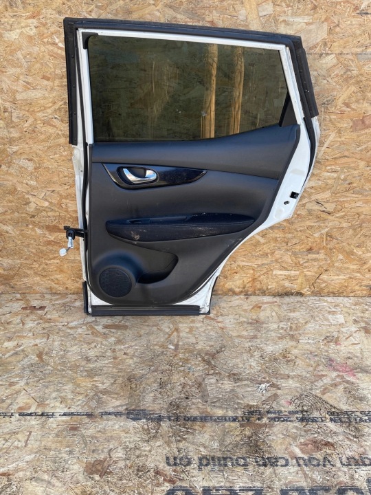 фото №12, Двері зад задні праві nissan qashqai j11 ii дорестайлінг білий