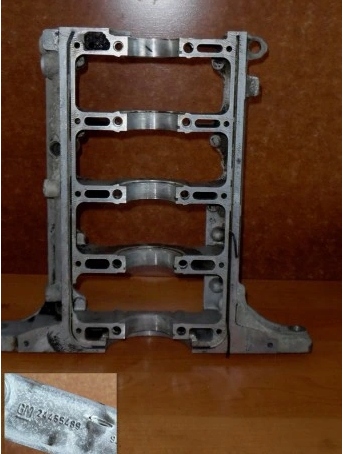 фото №1, Основание вала коленчатого opel 1.2/1.4 16v,24455489