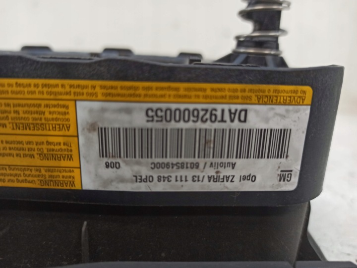 фото №15, Opel zafira b повітряна подушка водія 13111348