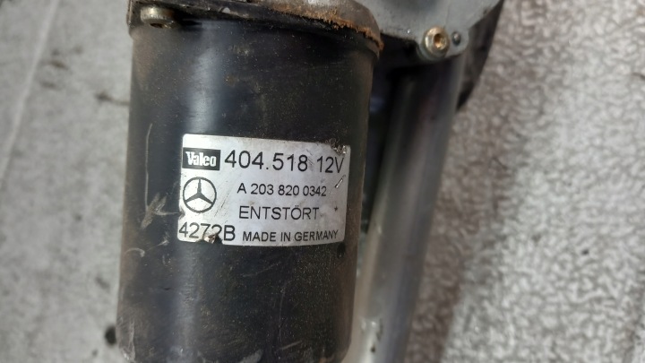 фото №7, Механизм стеклоочистителя перед mercedes w 203 02r