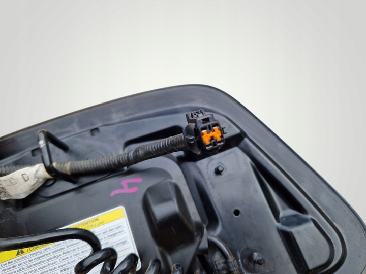 фото №10, Nissan leaf 1 i ze0 каркас кріплення порту заряджання решітка кришка камера