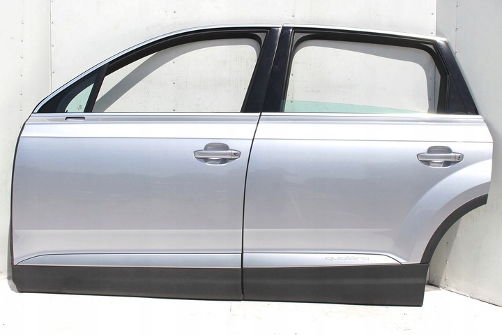 фото №1, Audi q7 двері ліві перед + зад сторона ліва передні + задні 2 штуки колір: