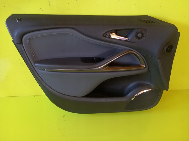 фото №1, Оббивка боковина двері шкіра лівий перед lp opel zafira c 12r