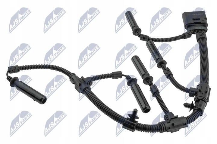 фото №3, Nty ezp-vw-001 przewód/wiązka свічок розжарювання