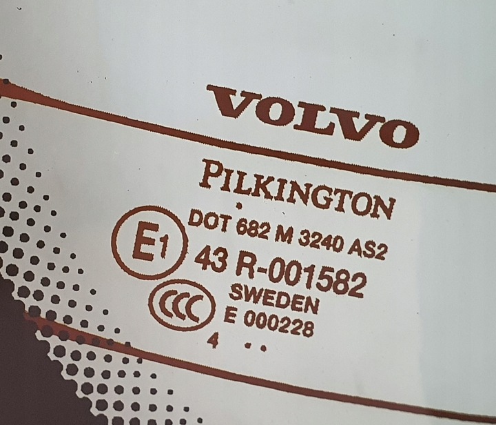 фото №2, Скло зад задня volvo s80 i