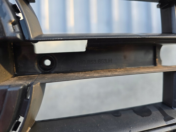 фото №6, Vw touareg iii рестайлінг 760 r line бампер перед переднє решітка радіатора ґрати