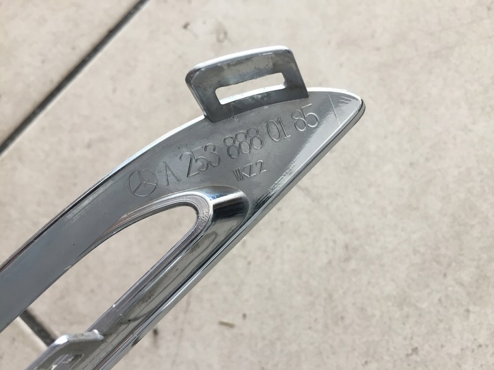 фото №6, Mercedes glc w253 планка решітка решітка хром