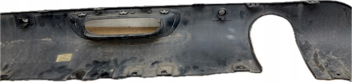 фото №9, Mini f55 спойлер дифузор накладка бампера зад заднє хром 7318826