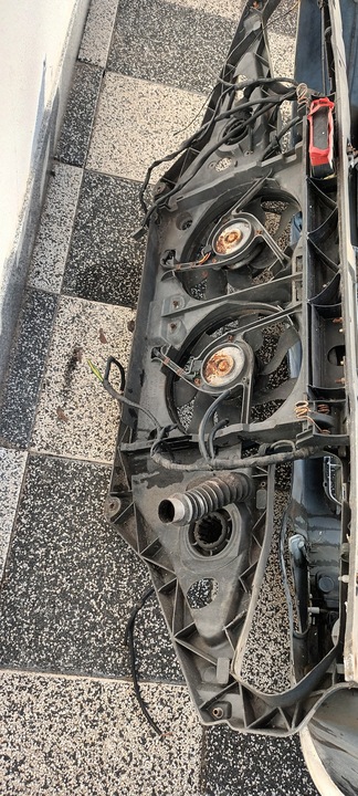 фото №9, Бампер pas переднє підсилювач лобове вентилятори замок peugeot 605