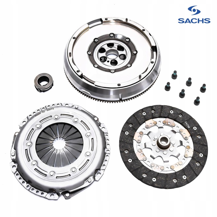 фото №2, Оригінальні зчеплення + двомасовий маховик sachs 2299285000