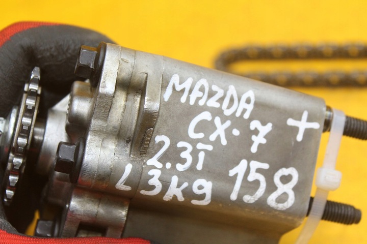 фото №10, Насос масла mazda cx7 cx-7 2.3 turbo l3k9 l31014100g 3m4g6600bh