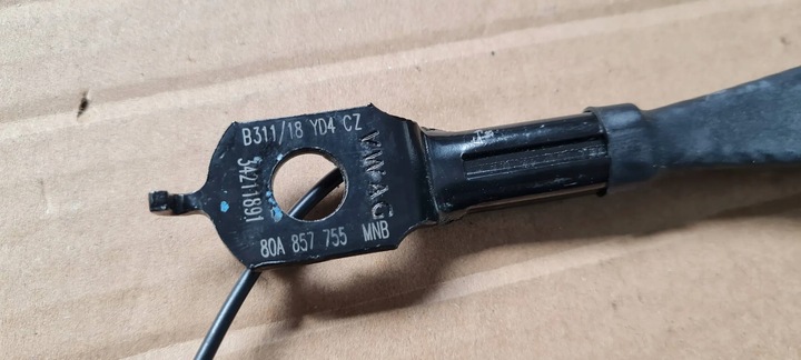 фото №7, Sq5 q5 80a застёжка скоба застёжка ремня левая левый перед 80a857755