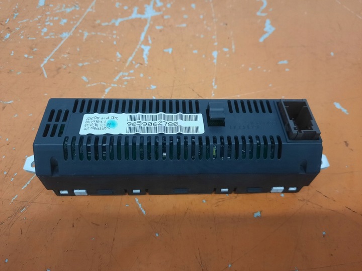 фото №5, Citroen c4 1.6 hdi 04-08 дисплей радио / gps 9659062780