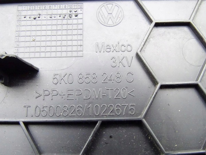 фото №3, Vw golf vi 08-13 захист заглушка панелі