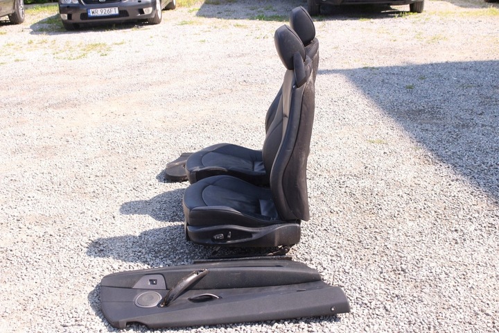 фото №8, Сиденья правый левый обшивки кожа bmw z4 uk