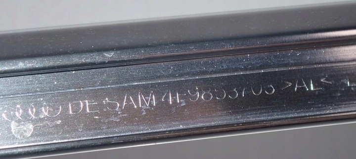 фото №9, Планка декоративная крышная хром 4f9853345 audi a6 c6