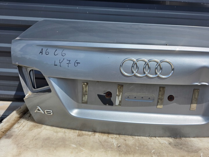 фото №7, Крышка задняя зад audi a6 c6 sedan ly7g рестайлинг s line 2008-2011 оригинал !!!