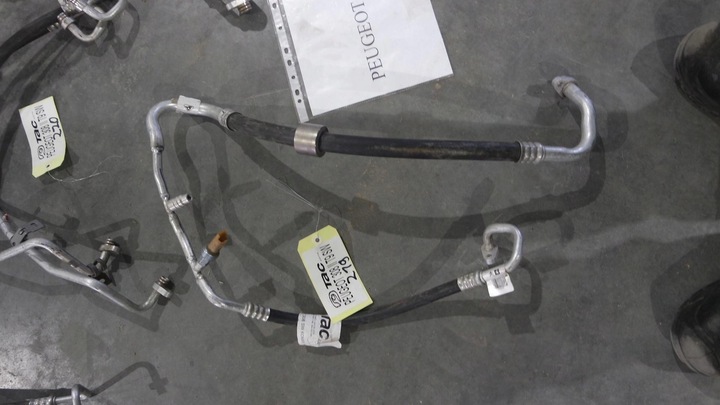 фото №11, Шланг трубка кондиционера peugeot 308 ii sw 9675102080 9678270580 9809171080
