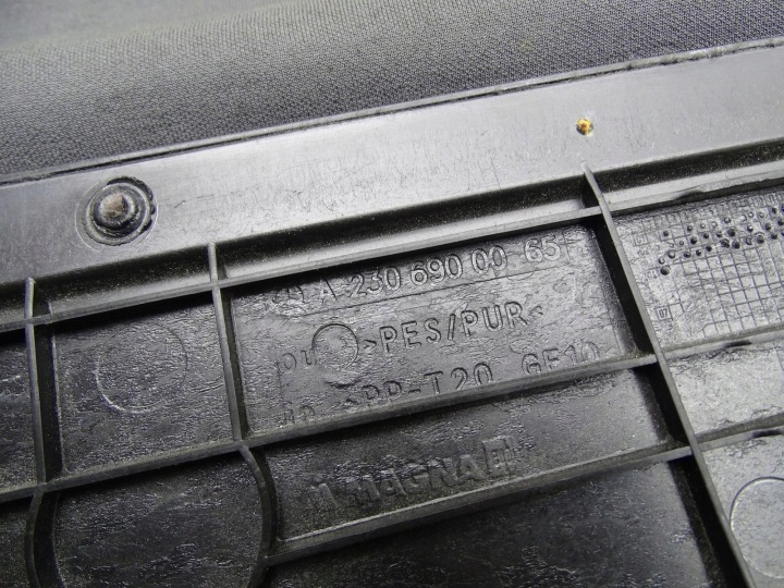фото №12, Ролета багажника mercedes sl r230 a2306900265