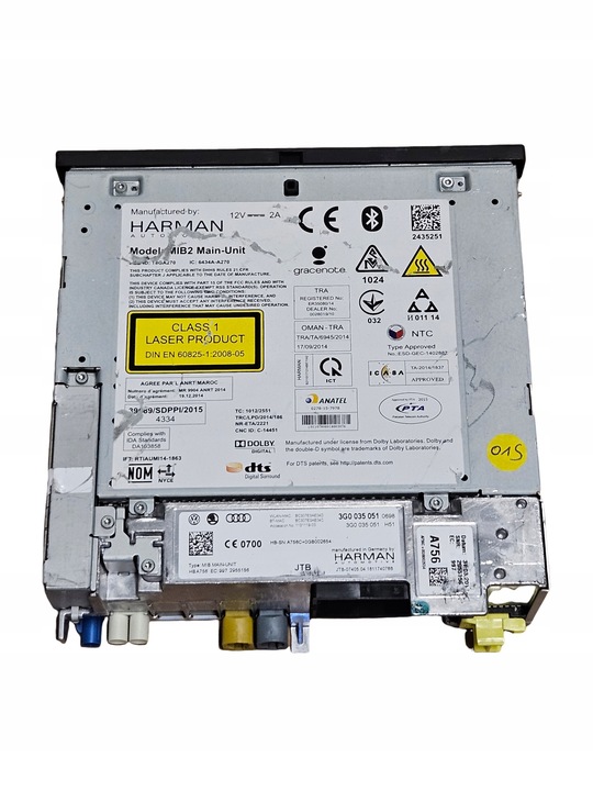 фото №1, Навігація mib2 vag 3g0035051 додам