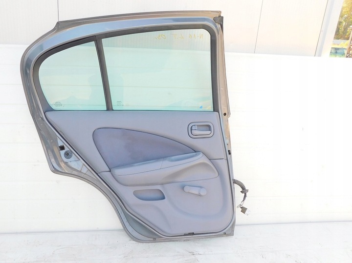 фото №10, Almera n16 2003r 5d рестайлинг дверь левый зад комплект