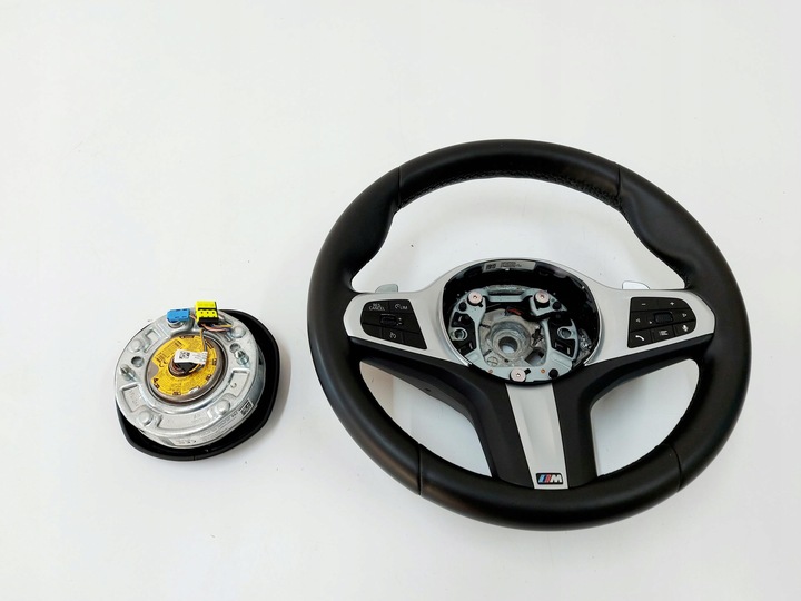 фото №12, Bmw x3 g01 x4 g02 19r. руль подушка м-пакет кожа лепестки 8746806