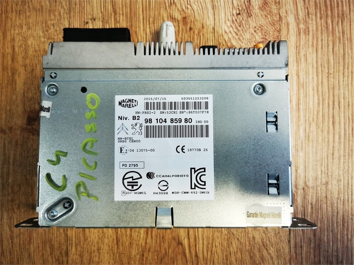 фото №1, Citroen c4 grand picasso ii радіо 9810485980