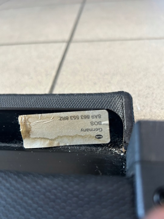 фото №9, Ролета багажника audi 80 b4 2.0 1994r 8a98635538rz