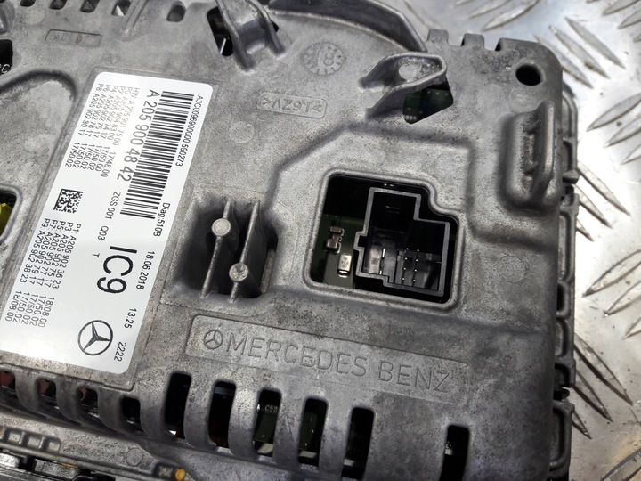 фото №10, Mercedes c w205 екран дисплей навігація a2059004842