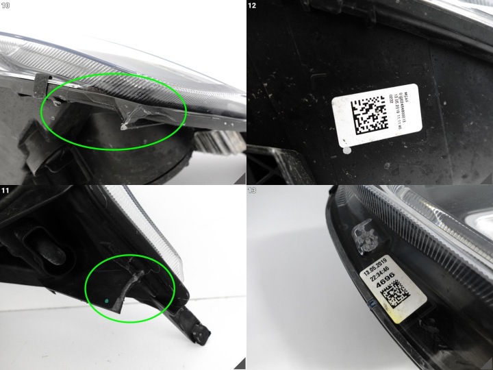 фото №11, Ford transit tourneo custom рестайлінг 18- фара led + ксенон bi-xenon ліва перед